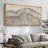 Tree Rings in Neutral Tones Modern Art Extra Large Artwork Print Wall Art-100937072-111665267