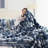 Cozy Warm Luxury Faux Fur Rabbit Throw Blanket, Knitted Soft Thick Furry Cute Plush Reversible Blanket for Sofa, Living Room, Bedroom - Suitable for Winter & Spring & Holiday Gift Ideas-104276921-103374493