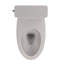Toilette allongée deux pièces à double chasse 1,0 et 0,8 GPF TOTO® Drake® 1G® à double chasse allongée Dynamax Tornado Flush® avec CEFIONTECT®, blanc colonial - CST746CUMFG # 11-40823853-40847519
