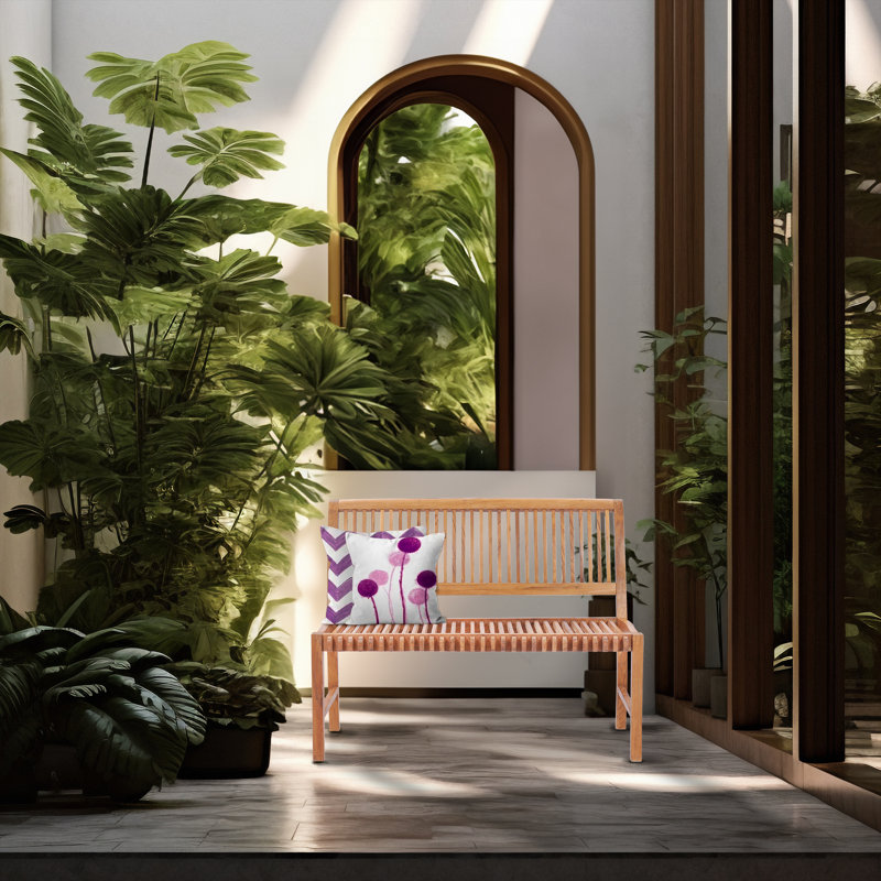Castle Outdoor Teak Bench
