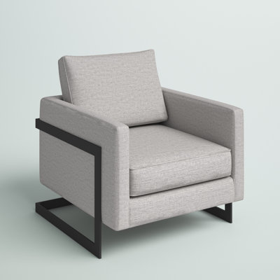 Posse Upholstered Fabric Accent Chair