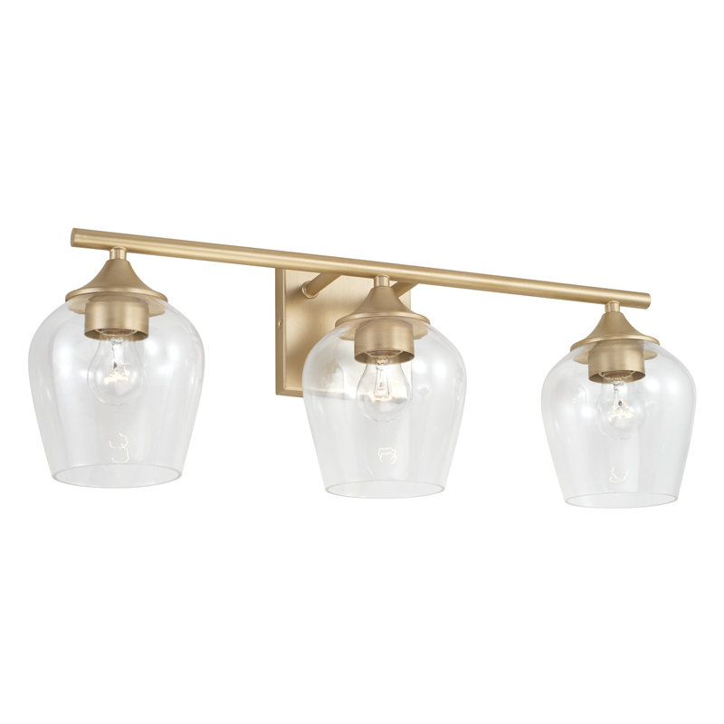 Arjenis 3 - Light Dimmable Vanity Light, Soft Gold