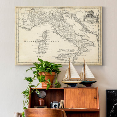 " Map Of Italy "
