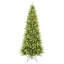 Arbre de Noël mince 5 pi avec 200 lumières DEL blanc chaud-321739186