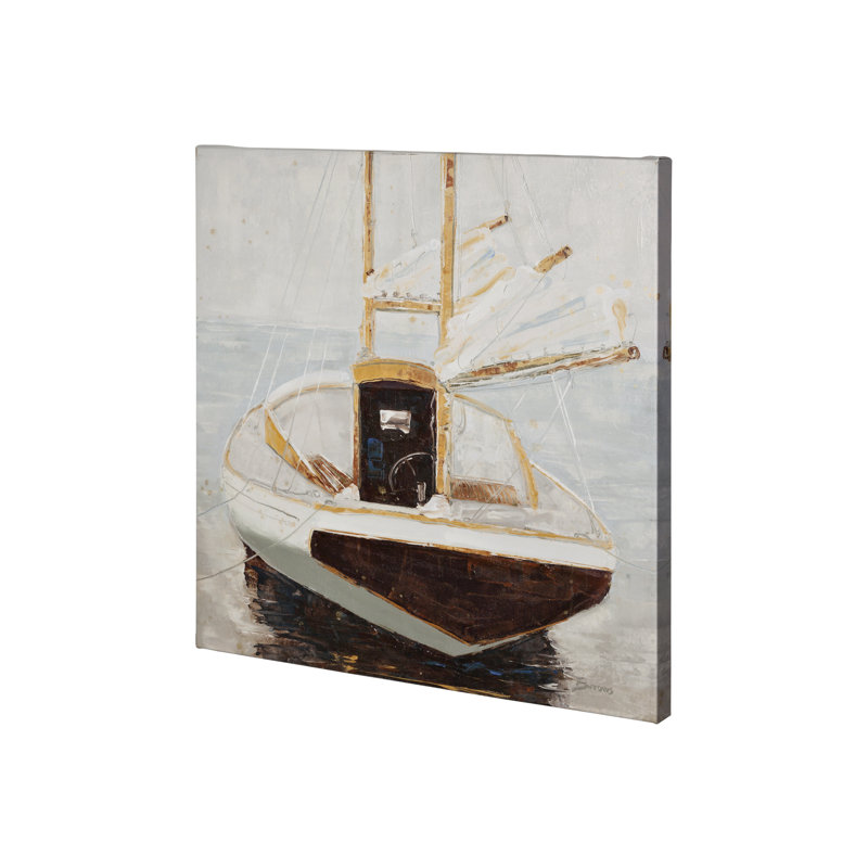 Toile texturée Home for the Night, H 30 po x l 30 po x P 1,5 po