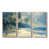 Toile naturelle avec cadre flottant