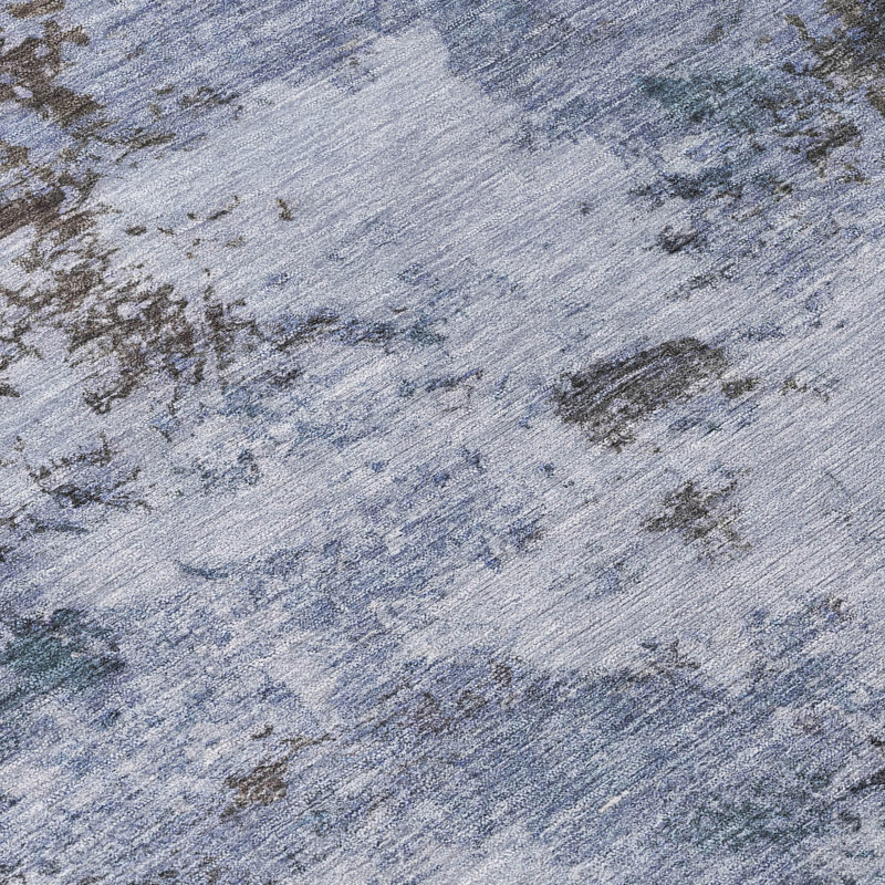 Machine Washable Indoor/Outdoor Palua ACN2363 Abstract Rug, Rectangle 3' x 5'