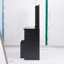 Meuble-lavabo de 41 po avec tabouret de chevet 41 po