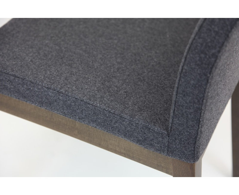 Paria 18'' H Wool Upholstered Side Chair