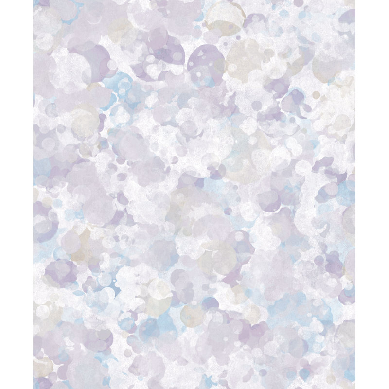 Carballo 1000cm x 53cm Textured Non-Pasted Roll, Purple