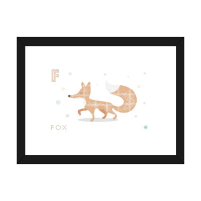 Renard - impression d'art graphique