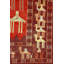 Wool And Silk Afghan One-of-a-Kind Rectangle 9'2" X 11'11" Area Rug