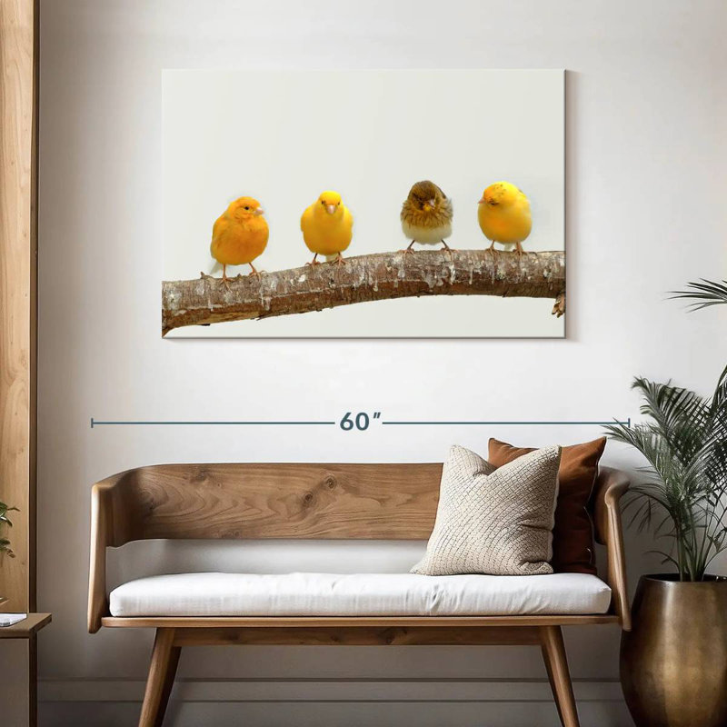 Brampt Four Canary Birds