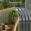 Support de rangement pour bois de chauffage en acier galvanisé Outsunny