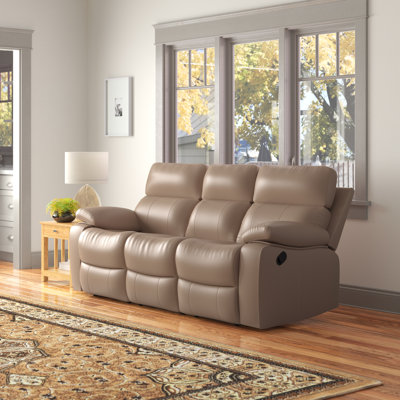 Mose Upholstered 87'' Reclining Sofa