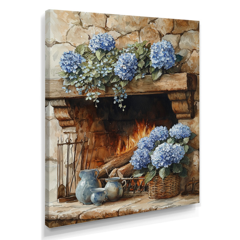 «Graciete», reproduction d'art sur toile florale, H 20 po x l 12 po, Toile tendue, Ne s’applique pas