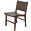 Chaise d'appoint en cuir véritable Markus-1595740653
