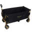 Très grand chariot utilitaire pliable très long de 51 pouces - capacité de 480 lb, structure stable brevetée, pliage à l'échelle 1: 6 et roues tout-terrain de 7 po, aucun assemblage requis, noir-220956485