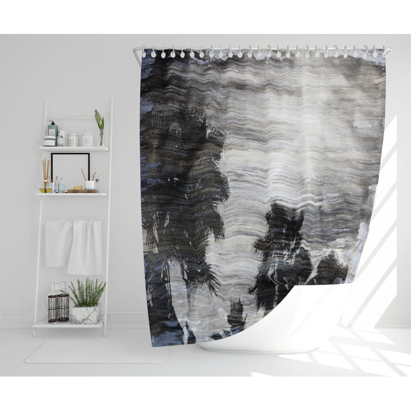 Romanzi Polyester Shower Curtain Set