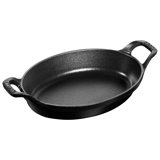 Staub Cast Iron 8-inch x 5.5-inch Oval Gratin Baking Dish