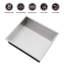 Niche encastrée rectangulaire en acier inoxydable de 14 po x 12 po H 14 po x 12 po-98285518
