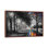 «Alley By The Lake B&W», reproduction d'art sur toile encadrée