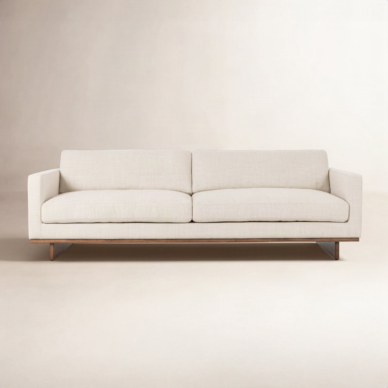 Everly Sofa, 32" H x 96" W x 43" D, Irving Taupe