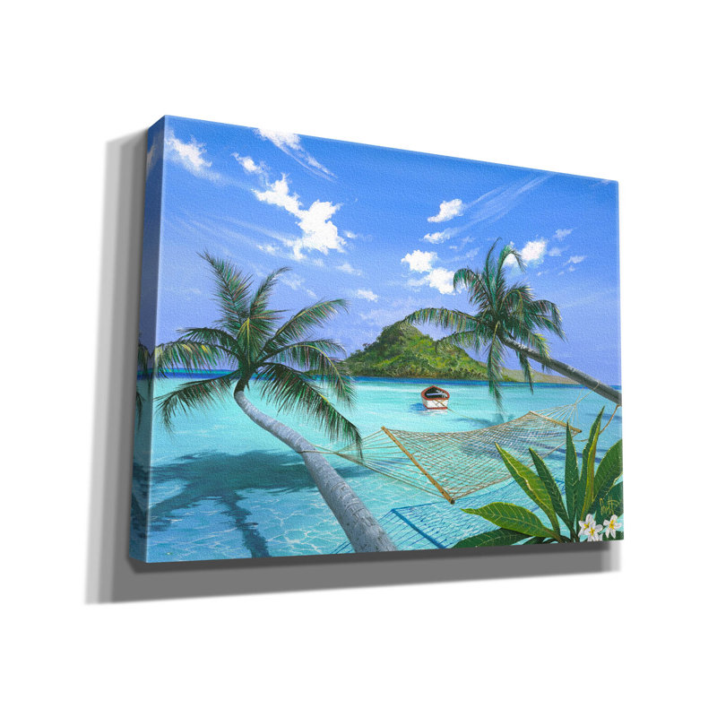 «Furlough Day» par Scott Westmoreland, art mural sur toile, H 12 po x l 16 po x P 0,75 po