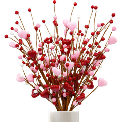 Red Heart Berry Picks