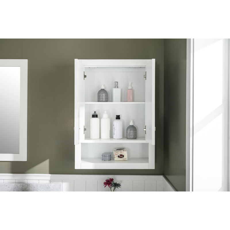 Myrick Bathroom Cabinet, White