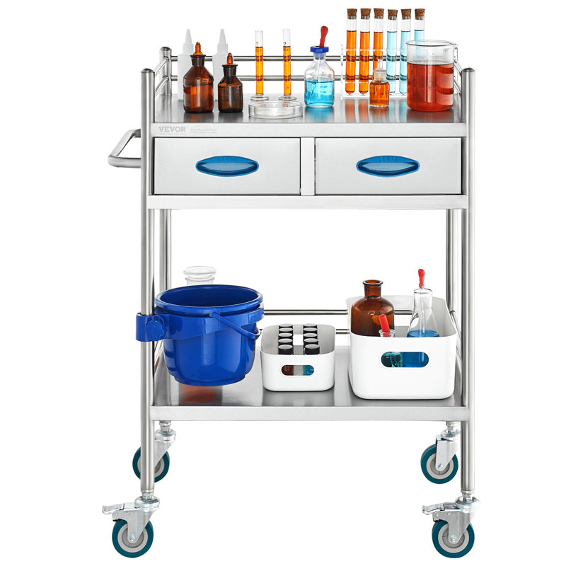 Chariot de laboratoire H 33,66 x l 25,83