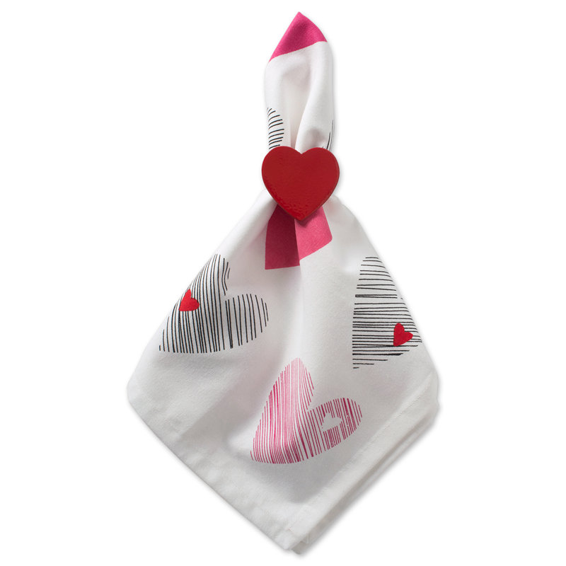 Pieper Cotton Geometric Square Napkin