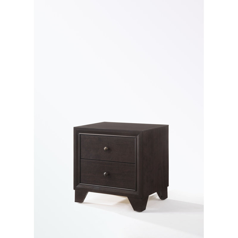 Nightstand with 2 drawers