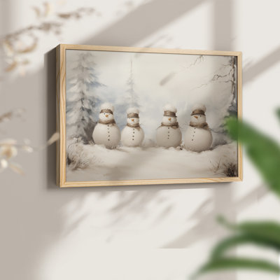 «Chirstmas Art» - DCCDXLV - Reproduction encadrée - Restickable