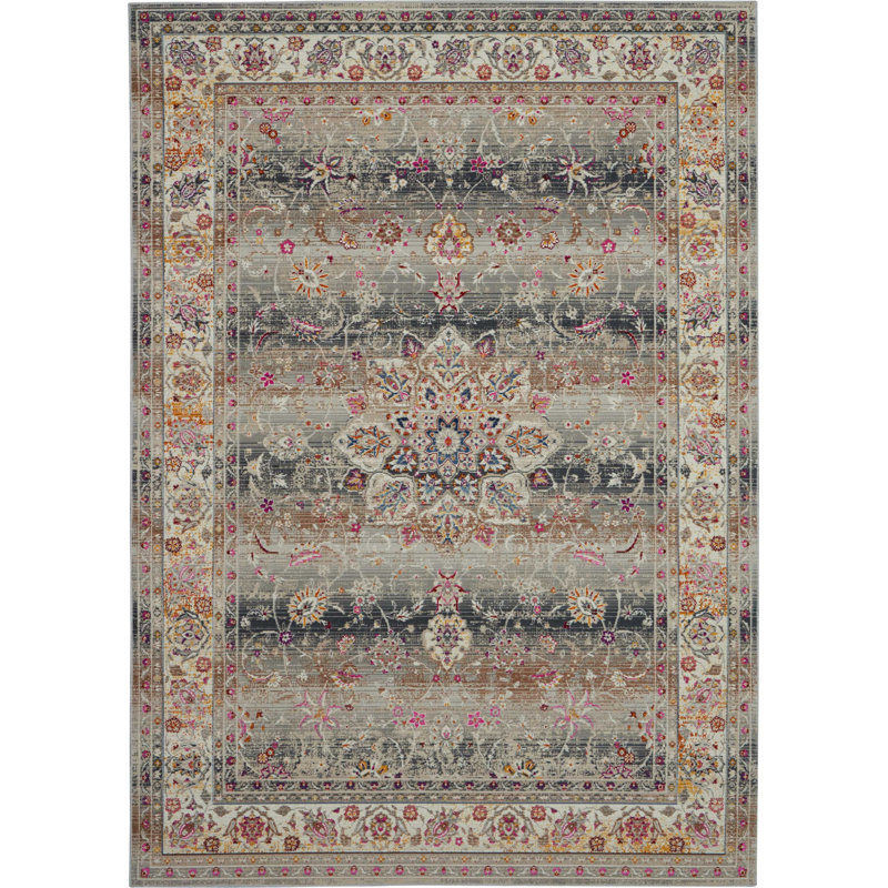 Lowndes Oriental Indoor Rug, Rectangle 2' x 4'