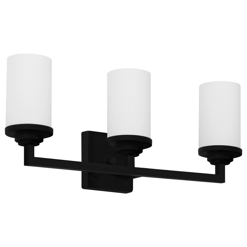 Barre de bain noire, 3, Noir