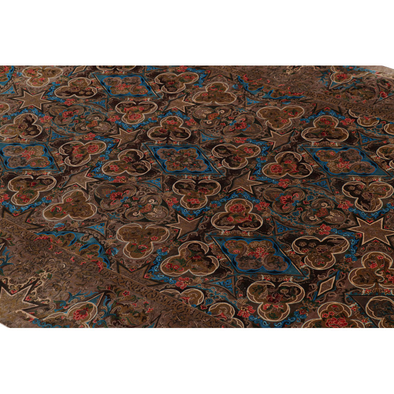 The Jahanshah Collection Handmade Silk Area Rug