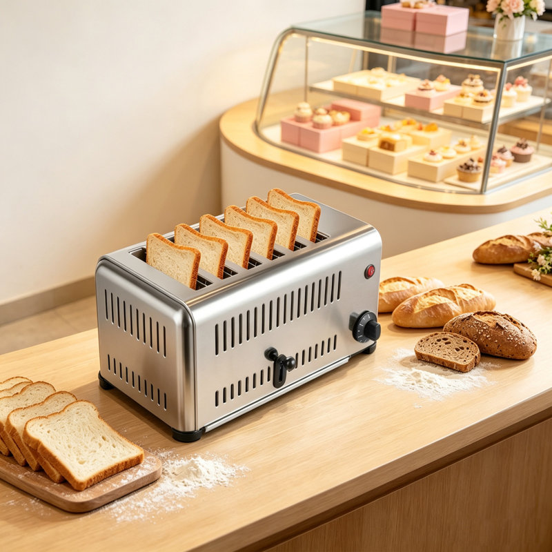 6-Slice Commercial Toaster