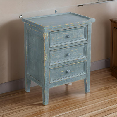 Komor Solid Wood End Table