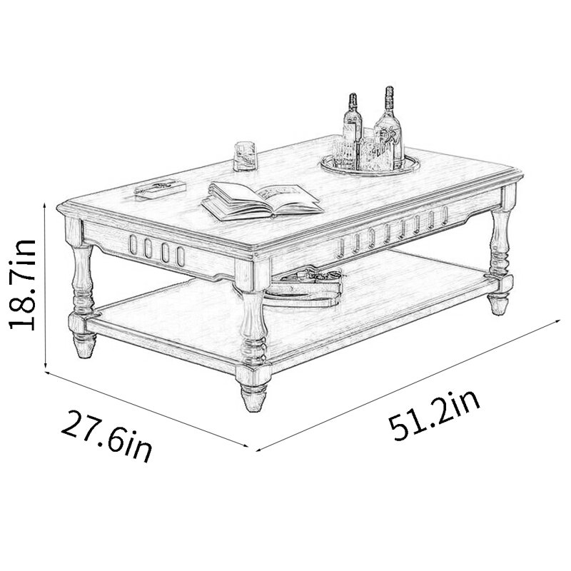 Table basse American American