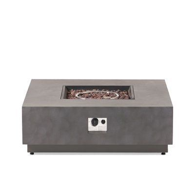 SQUARE Iron FIRE PIT-50 000 BTU