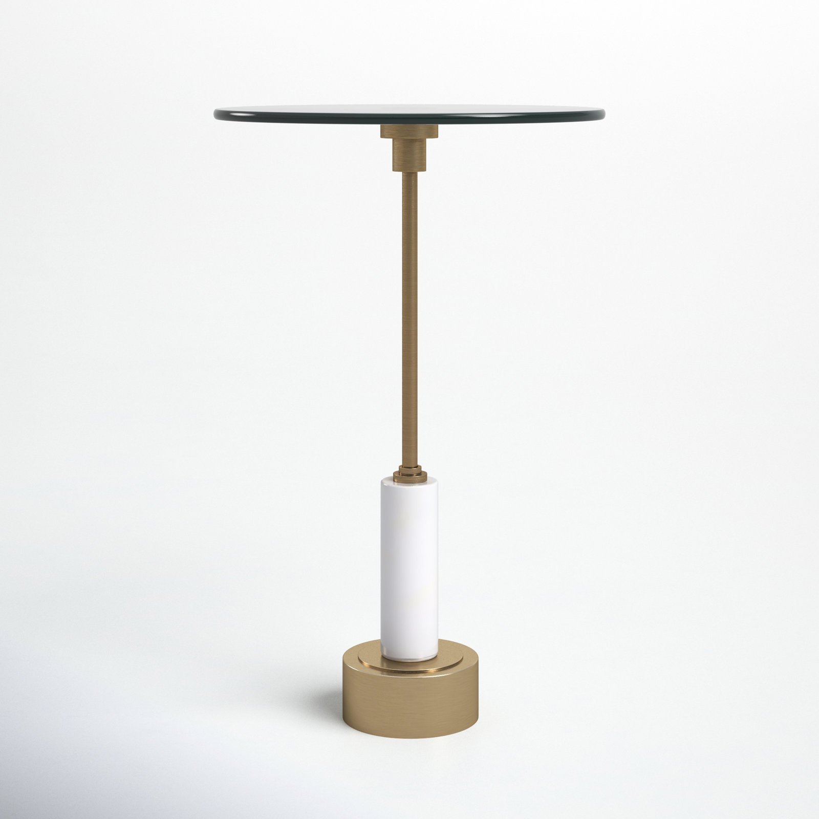 Leone Glass End Table