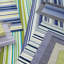 Herringbone Indigo/White Handwoven Indoor/Outdoor Rug-41080172