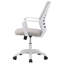 Height Adjustable Office Chair Fabric Swivel Computer Chair