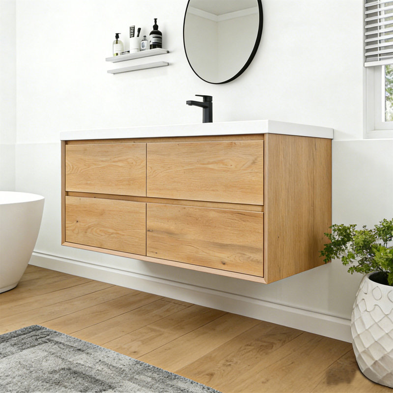Ensemble de meuble-lavabo mural 48 po, 48"