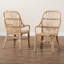 Alexaundrea 45.97cm H Slat Back Side Chair