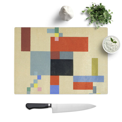 Composition Vol.1 by Sophie Taeuber-Arp Chopping Board