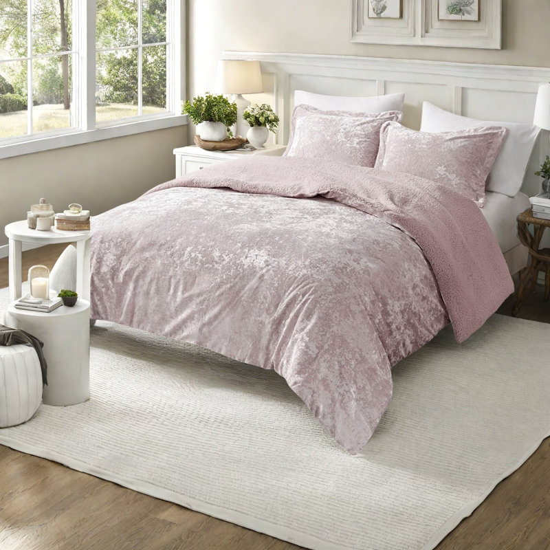 Ensembles de literie en sherpa douillet, lit simple en polyester TG
