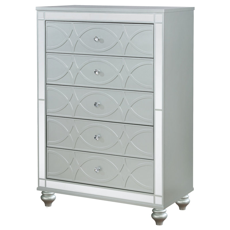 Commode de chambre à 5 tiroirs Kerynn