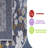 2X3 Blue Traditional Area Rug, Stain-Resistant & Non-Shedding, for Living Room, Bedroom, Dining, Home Office